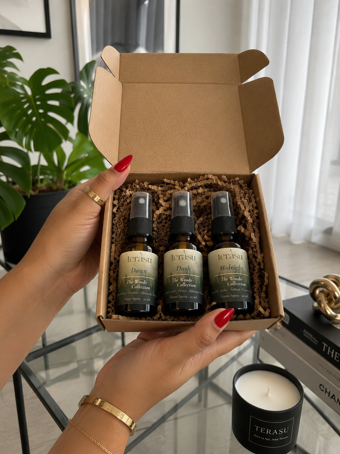 Set 3 mini Home Spray 20 ml - The Woods Collection