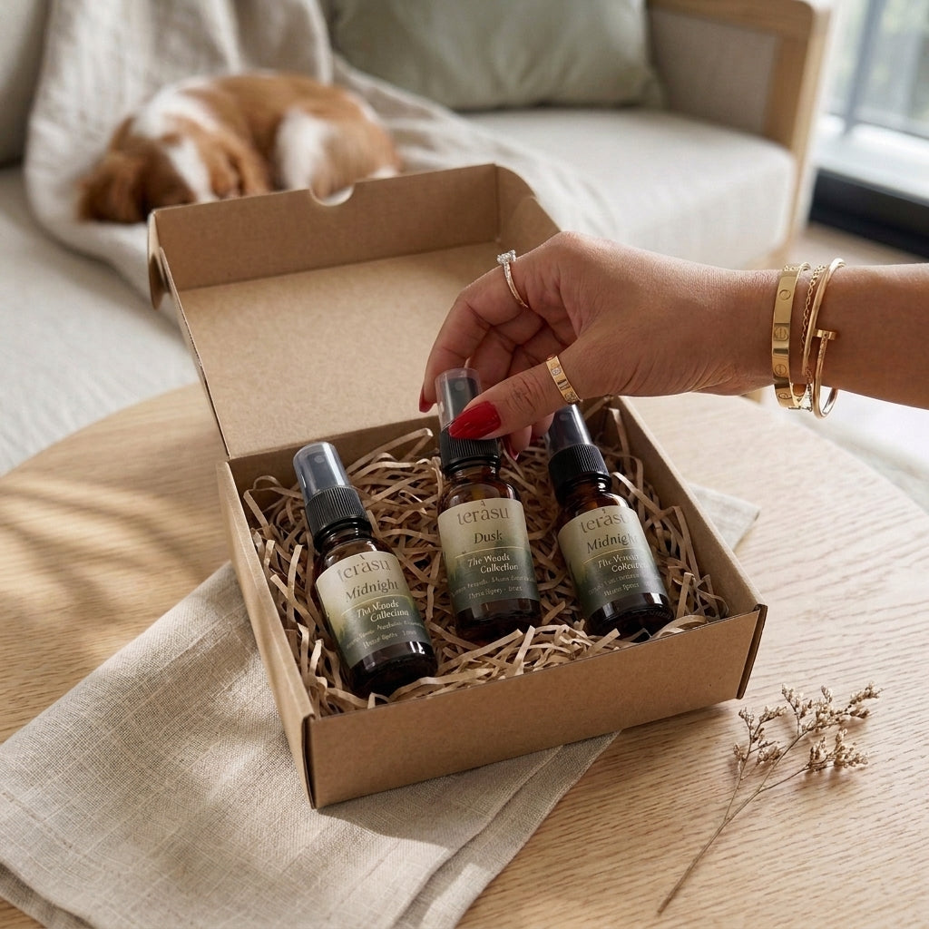 Set 3 mini Home Spray 20 ml - The Woods Collection